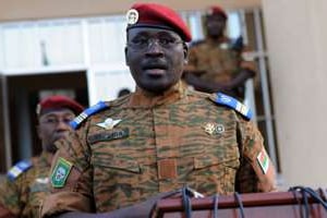 Yacouba Isaac Zida, le 19 novembre 2014 à Ouagadougou. © AFP