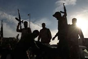 Les troupes de Khalifa Haftar ont attaqué la Banque centrale libyenne à Benghazi. © ABDULLAH DOMA / AFP