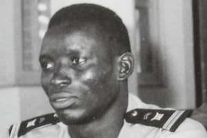 Le lieutenant Eyadema en 1963. © DR