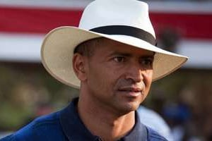 Moïse Katumbi est actuellement en délicatesse avec le pouvoir. © GWENN DUBOURTHOUMIEU pour JA