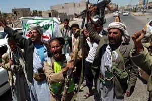 Les miliciens chiites Houthi contrôlent une partie de Sanaa depuis septembre. © AFP