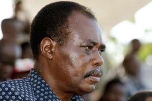 Edem Kodjo, ancien Premier ministre togolais. © Georges Gobet/AFP