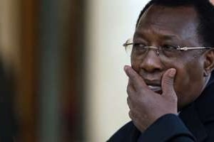 Le président tchadien, Idriss Déby Itno. © AFP