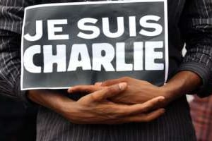 Je suis Charlie, une phrase reprise par beaucoup après les attentats à Charlie Hebdo. © AFP/Richard Bouhet