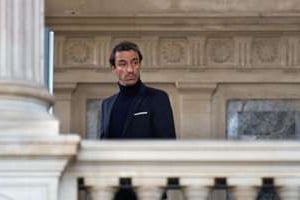 Karim Achoui, à Paris, en septembre 2013. © MARTIN BUREAU / AFP