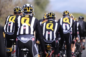 L’équipe sud-africaine MTN-Qhubeka, fer de lance de la nouvelle vague africaine du cyclisme. © Stiehl Photography/MTN Qhubeka