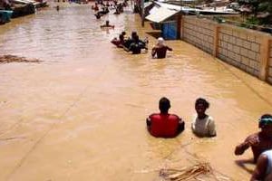 Le niveau des eaux ne cesse de monter dans la capitale malgache. © DR