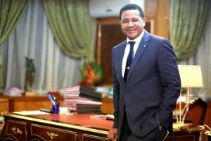 Ancien recteur de l’université Omar-Bongo, Daniel Ona Ondo a été nommé Premier ministre du Gabon le 24 janvier 2014. © Affolaby James Franck