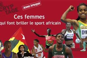 Neuf sportives africaines qui ont fait briller le continent africain. © AFP/AP
