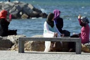 Des femmes à Alger en mai 2014 © Farouk Batiche AFP