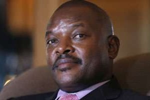 Pierre Nkurunziza, au pouvoir depuis 2005, sera sûrement choisi comme candidat du CNDD-FDD. © FRANCOIS GUILLOT / AFP