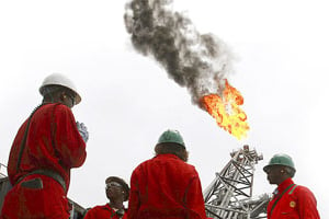 Les prévisions de production de pétrole du Ghana en 2015 sont maintenues à 102 000 barils par jour. © Akintunde Akinleye/Reuters