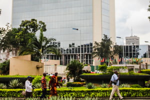 Le siège de la BAD, à Abidjan. © BAD