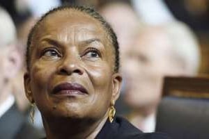 La ministre française de la Justice, Christiane Taubira. © Eric Feferberg/AFP