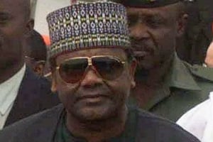 Le général Sani Abacha a été à la tête du Nigeria de 1993 à 1998. © Jerome Delay/AP/SIPA