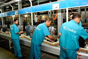 Condor Electronics (ici à Bordj Bou Arreridji) devrait exporter des produits finis vers le Soudan. © Sidali Djenidi pour J.A.