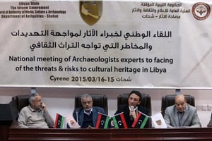 Les Libyens craignent un « scénario irakien » pour leur patrimoine archéologique © AFP
