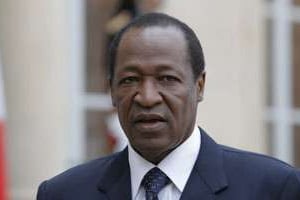 Blaise Compaoré, l’ancien chef d’État burkinabè. © Francois Mori/AP/SIPA