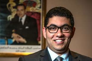 A 31 ans, Mehdi Bensaïd, est le plus jeune pésident de la commission parlementaire. © Hassan Ouazzani pour J.A.