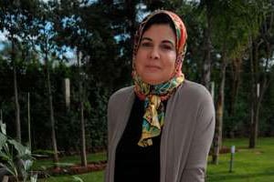 Asma Lamrabet, directrice du Centre des études féminines en Islam. © Hassan Ouazzani pour J.A.