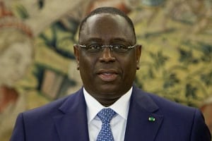Le président Macky Sall a annoncé la suppression du visa d’entrée au Sénégal pour le 1er mai. © Abraham Caro Marin/AP/SIPA
