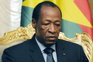 L’ex-président du Burkina Faso, Blaise Compaoré, déchu en octobre 2014. © AFP