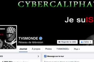 La page Facebook de TV5 Monde au moment du piratage. © Capture d’écran