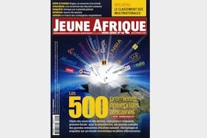La couverture du hors-série de Jeune Afrique. © JA