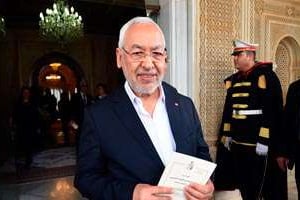 Rached Ghannouchi, patron d’Ennahda © Fethi Belaïd/AFP