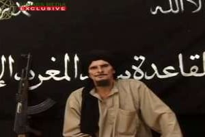 Le jihadiste français présumé Gilles Le Guen dans une vidéo d’Aqmi en octobre 2012 © Capture d’écran/Youtube