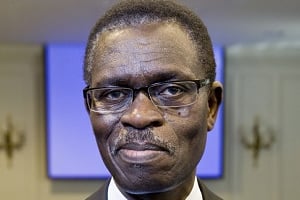 Le Béninois Christian Adovèlande est le président de la Banque ouest-africaine de développement (BAOD) depuis 2011. © Vincent Fournier/JA