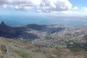 Vue panoramique de la ville du Cap, en Afrique du Sud. © Oberhbe/Wikimedia Commons