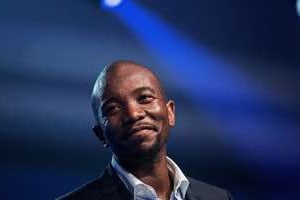 Mmusi Maimane est le premier Noir à la tête de Democratic Alliance (DA). © Gianluigi Guercia/AFP