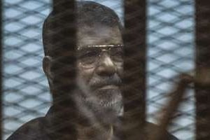 L’ex-président égyptien Mohamed Morsi le 16 mai 2015 au Caire. © Khaled Desouki/AFP
