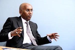 Ilyas Moussa Dawaleh Ministre de l’Économie et des Finances de la République de Djibouti. © Vincent Fournier / J.A