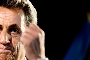 Nicolas Sarkozy, le président de l’UMP bientôt rebaptisée Les Républicains. © Kenzo Tribouillard/AFP