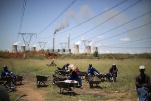 L’Afrique du Sud, sans croissance et prisonnière du chômage © AFP