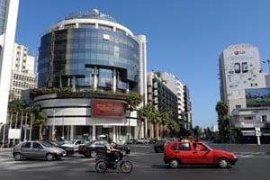 Le siège de BMCE BOA, bientôt simplifié Bank of Africa, à Casablanca. © Cécile Tréal pour J.A