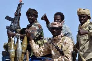 Des soldats tchadiens le 25 mai à Malam Fatori, dans le nord du Nigeria. © Issouf Sanogo/AFP