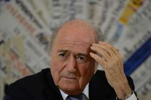 Sepp Blatter, président de la Fifa. © Andreas Solaro/AFP