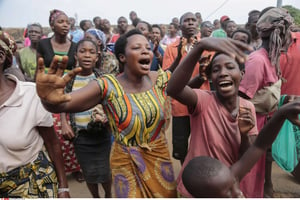 Marche à Bujumbura le 5 juin. © Gildas-Ngingo/AP/Sipa