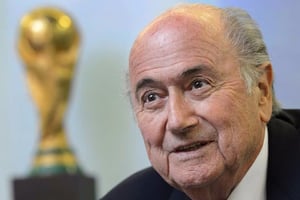 L’ex-président de la Fifa, Sepp Blatter. © FABRICE COFFRINI / AFP