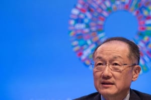 Jim Yong Kim est le président de la Banque mondiale. © Nicholas Kamm/AFP