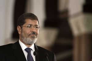Mohamed Morsi. © Maya Alleruzzo/AP/SIPA