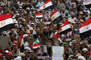 Une manifestation des Frères musulmans dans la capitale égyptienne. © AFP