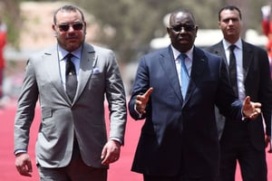 Mohammed VI et Macky Sall, le 21 mai 2015, à Dakar. © AFP