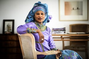 Aïssata Tall Sall, ex-porte-parole et frondeuse du Parti socialiste sénégalais. © Sylvain Cherkaoui pour J.A.