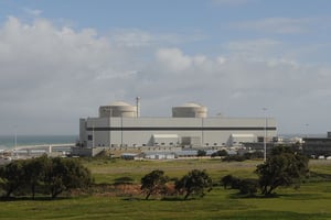 Vue de la centrale nucléaire de Koeberg (Afrique du Sud), la seule active sur le continent. © Paul Scott/Flickr/Licence CC