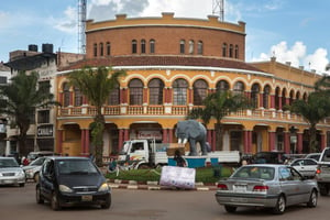 Lubumbashi est la deuxième ville de RDC. © Gwenn Dubourthoumieu/J.A.