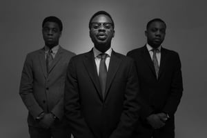 Teddy Lumumba et ses frères, extrait du clip « Patrice Lumumba » © Teddy Lumumba.